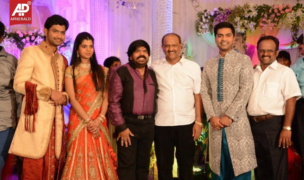 T Rajendar Daughter Ilakkiya Wedding Reception Photos