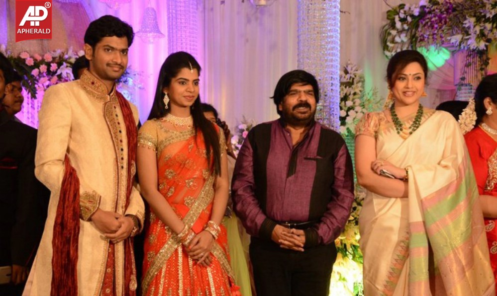 T Rajendar Daughter Ilakkiya Wedding Reception Photos