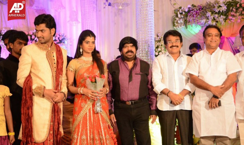T Rajendar Daughter Ilakkiya Wedding Reception Photos
