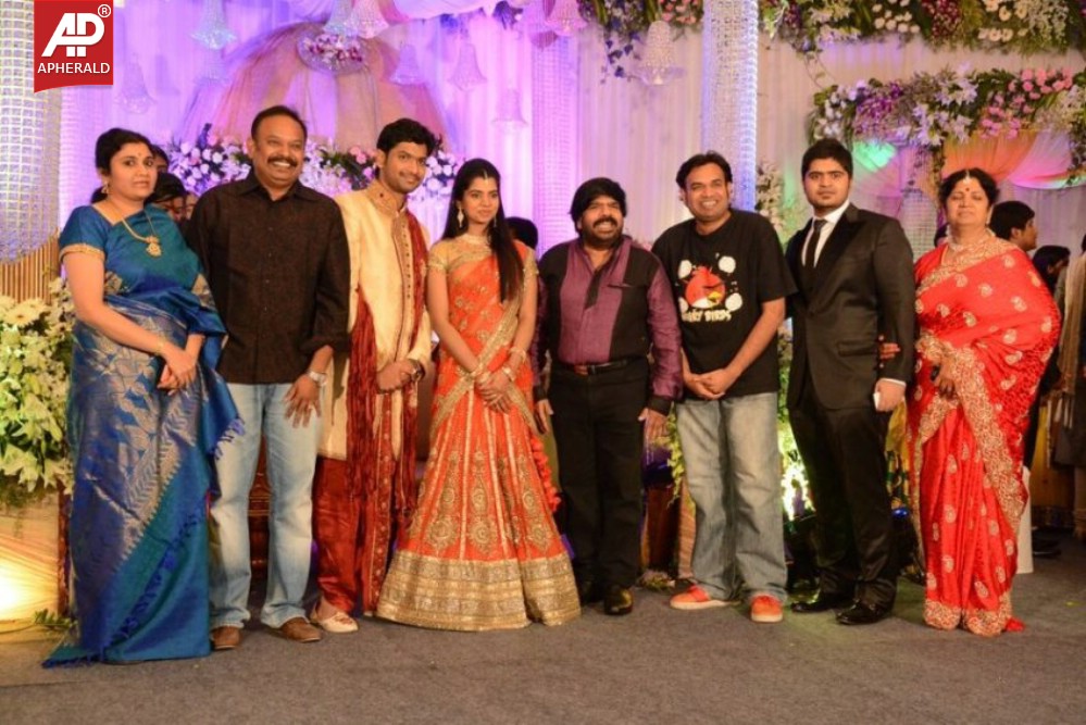 T Rajendar Daughter Ilakkiya Wedding Reception Photos