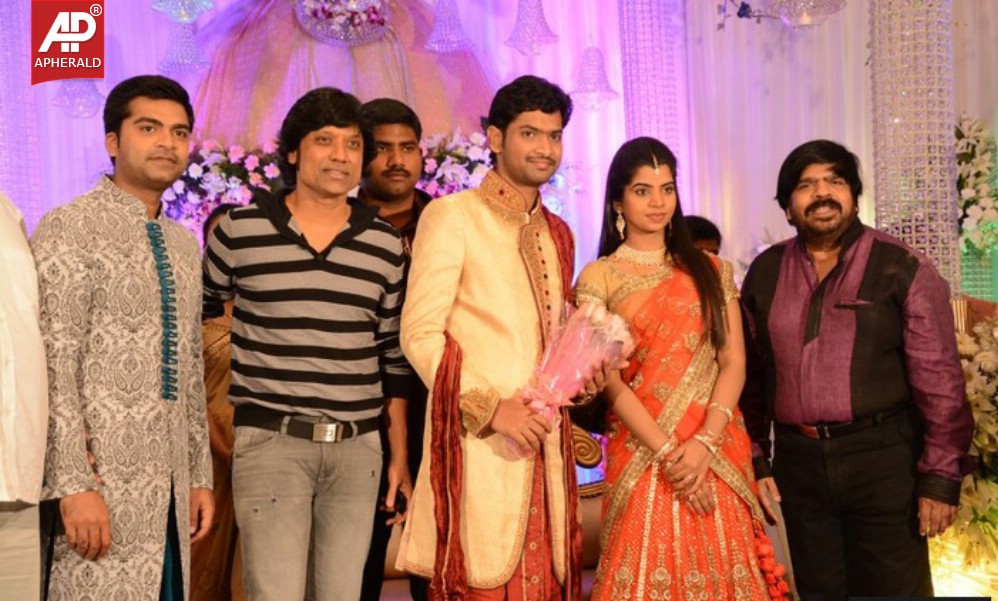 T Rajendar Daughter Ilakkiya Wedding Reception Photos