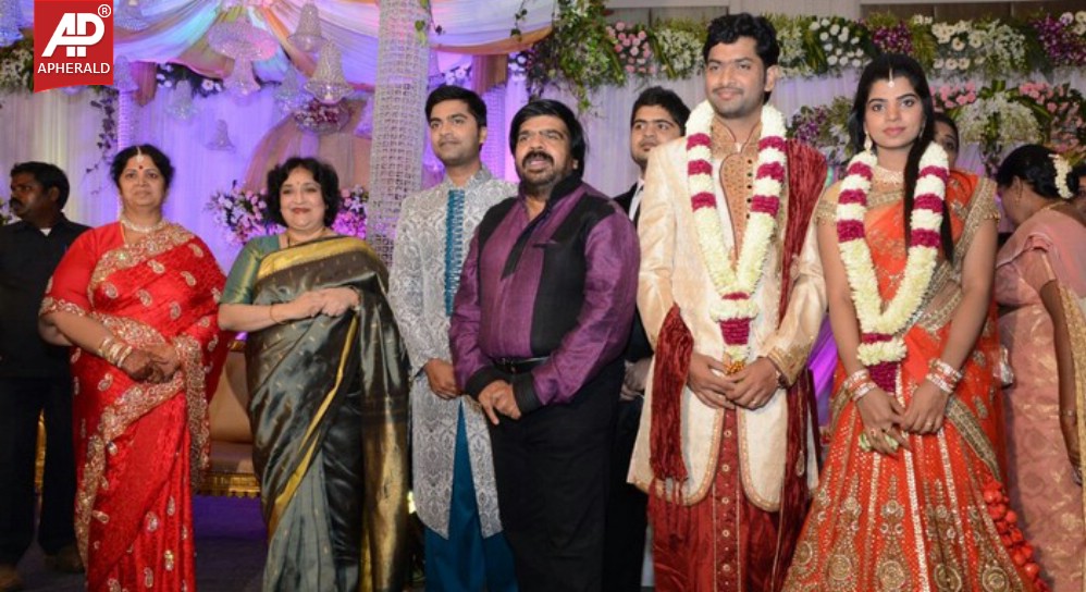 T Rajendar Daughter Ilakkiya Wedding Reception Photos