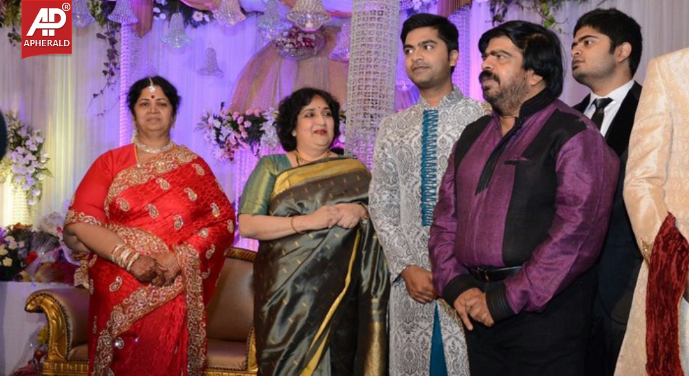 T Rajendar Daughter Ilakkiya Wedding Reception Photos