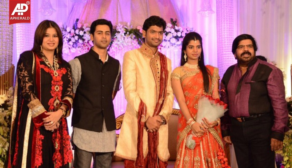 T Rajendar Daughter Ilakkiya Wedding Reception Photos