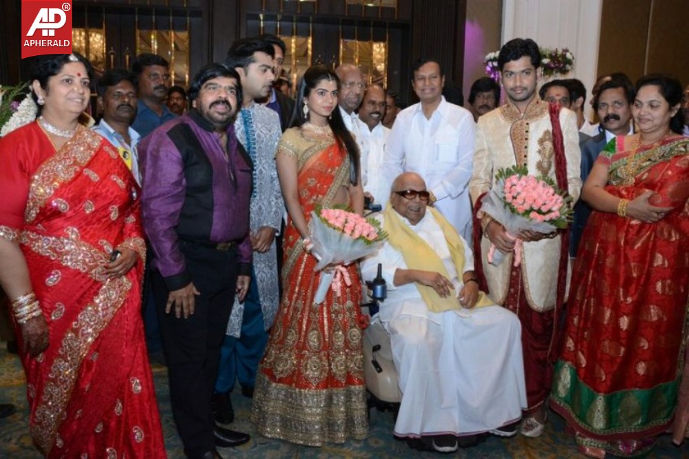 T Rajendar Daughter Ilakkiya Wedding Reception Photos