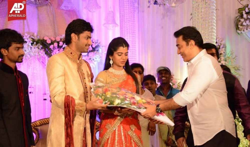 T Rajendar Daughter Ilakkiya Wedding Reception Photos