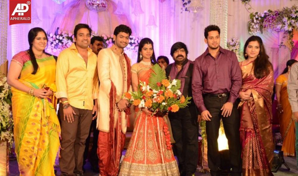 T Rajendar Daughter Ilakkiya Wedding Reception Photos