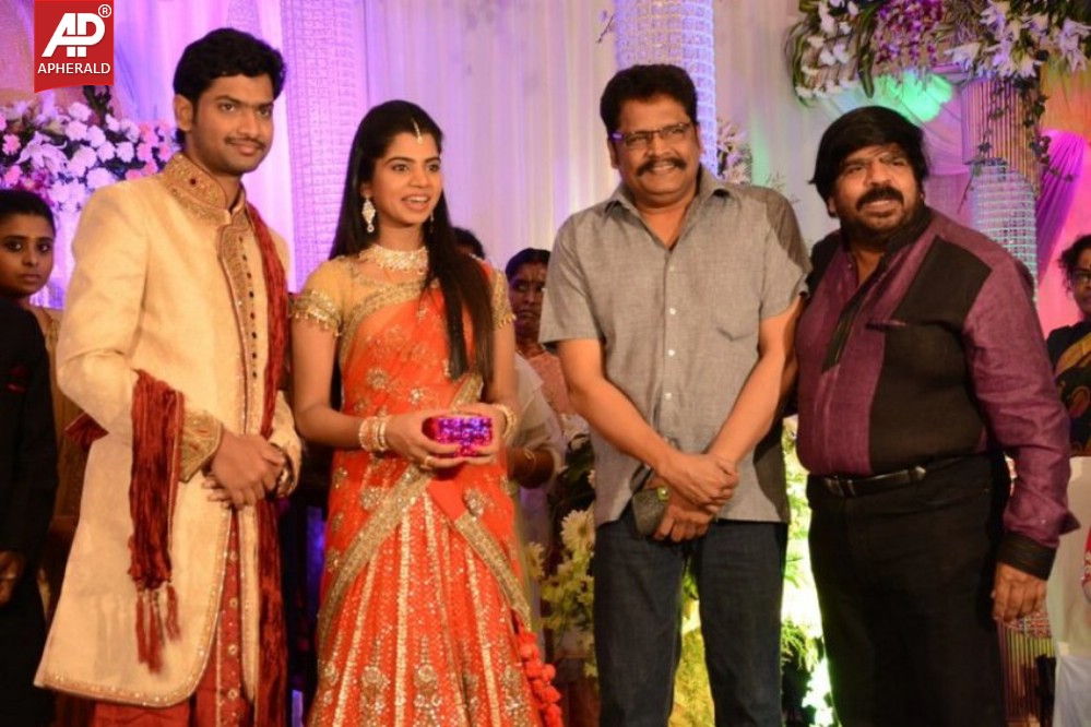 T Rajendar Daughter Ilakkiya Wedding Reception Photos