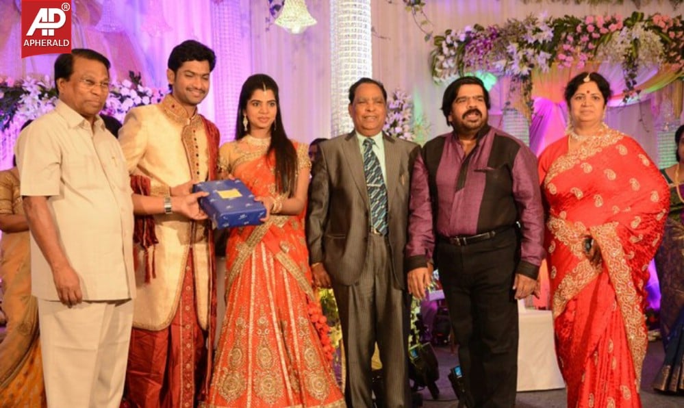 T Rajendar Daughter Ilakkiya Wedding Reception Photos