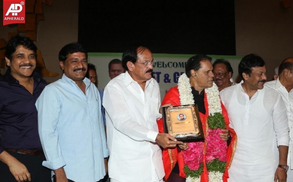 T Subbarami Reddy Felicitation Photos