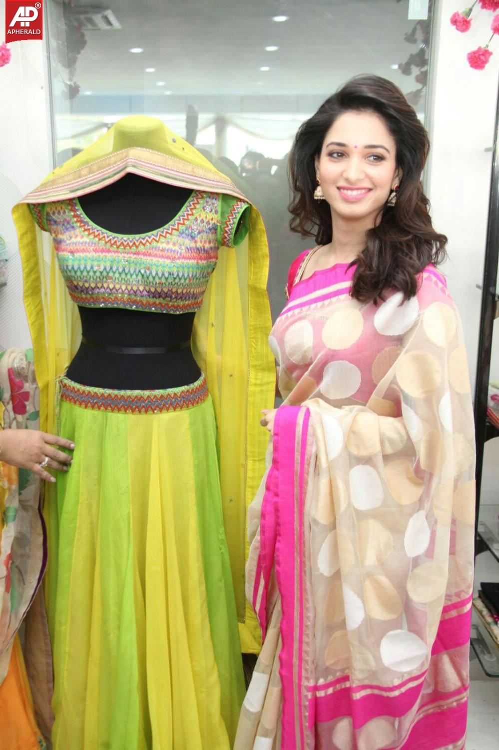 Tamanna Launches Trisha Showroom