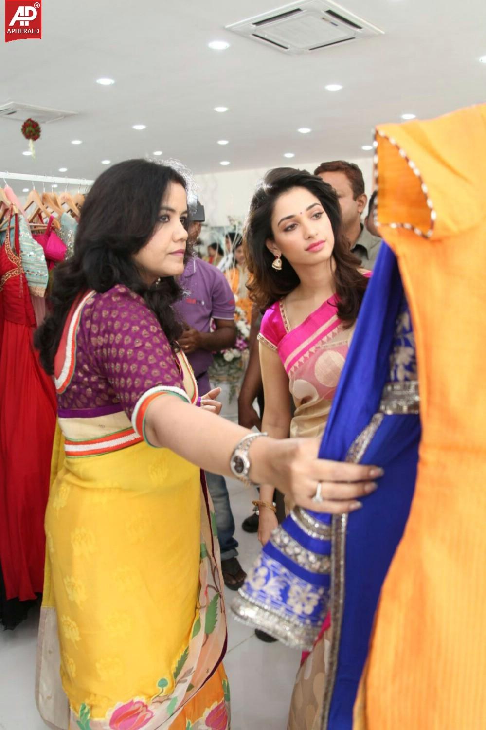 Tamanna Launches Trisha Showroom