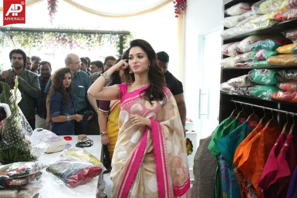 Tamanna Launches Trisha Showroom
