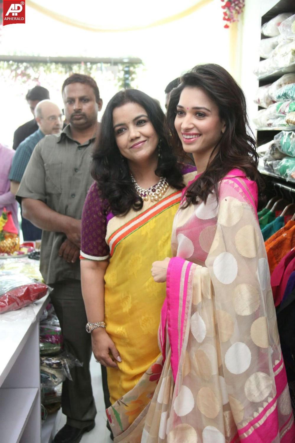 Tamanna Launches Trisha Showroom