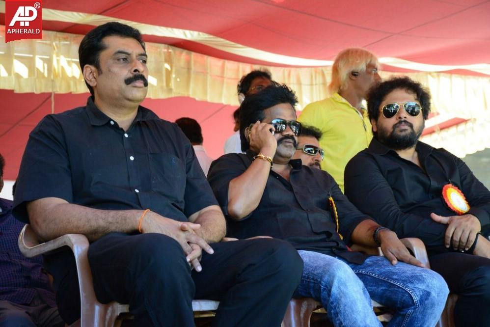 Tamil Film Industry Fasts Stills 