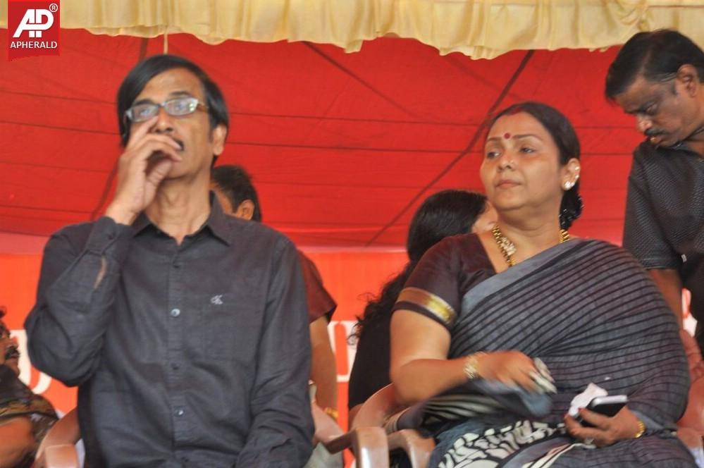 Tamil Film Industry Fasts Stills 