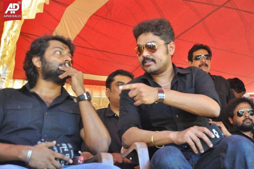 Tamil Film Industry Fasts Stills 