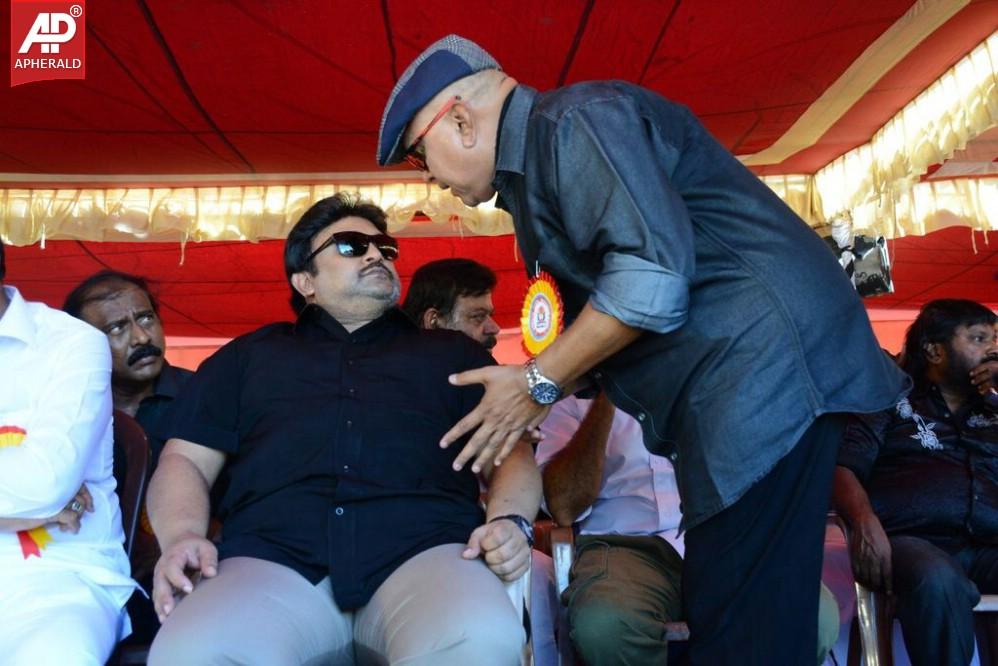 Tamil Film Industry Fasts Stills 