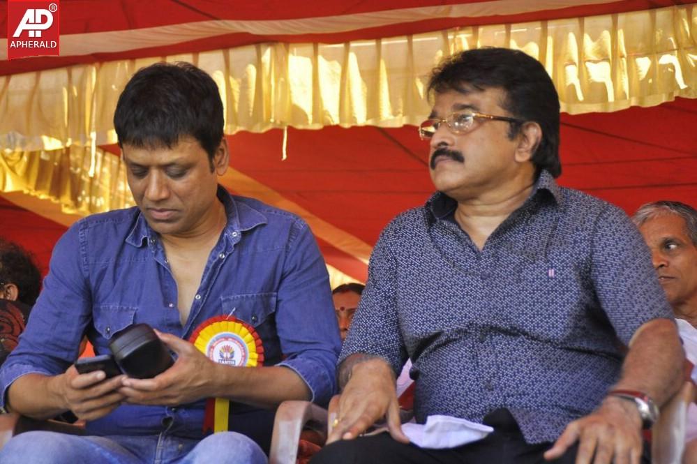 Tamil Film Industry Fasts Stills 