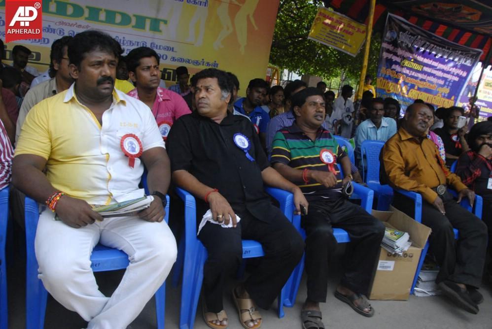 Tamilnadu Stage Dancers Union Protest