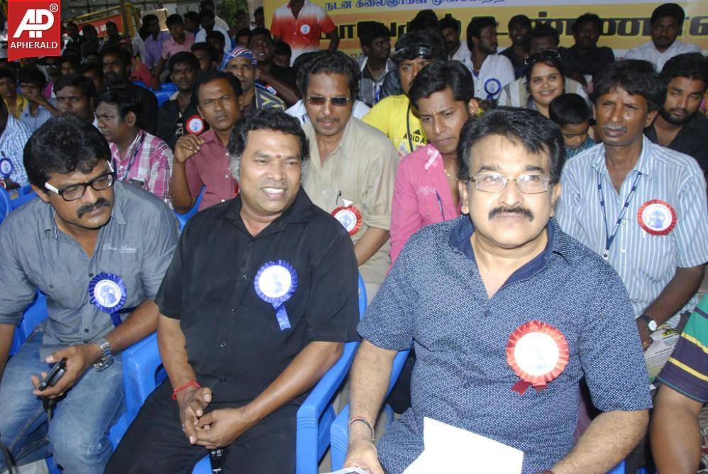 Tamilnadu Stage Dancers Union Protest