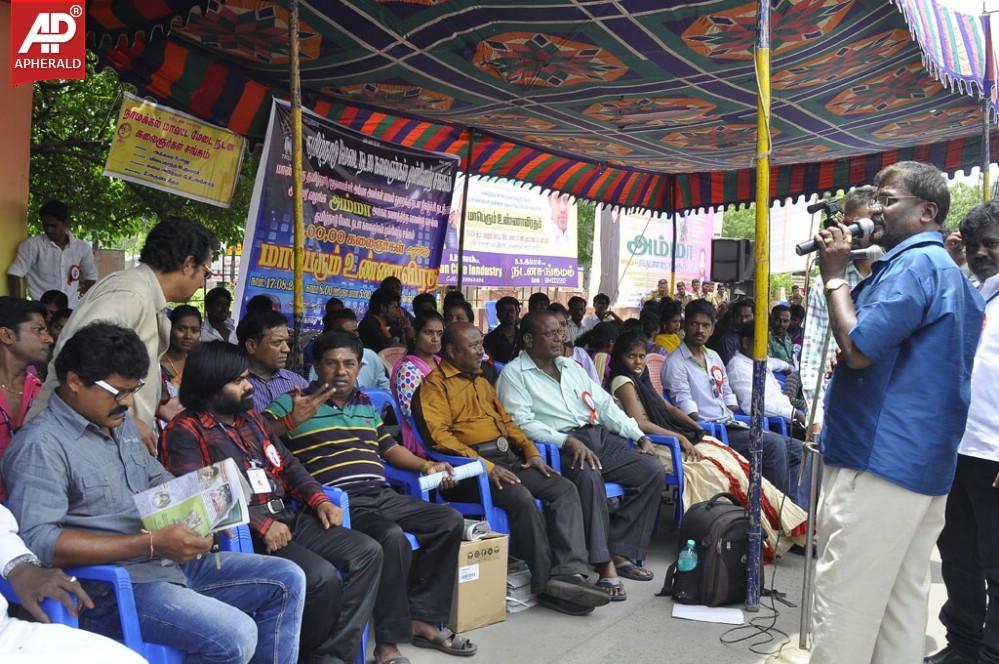 Tamilnadu Stage Dancers Union Protest