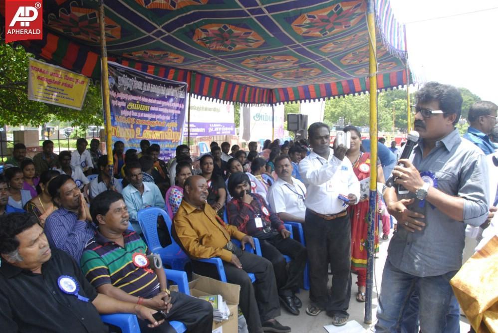 Tamilnadu Stage Dancers Union Protest