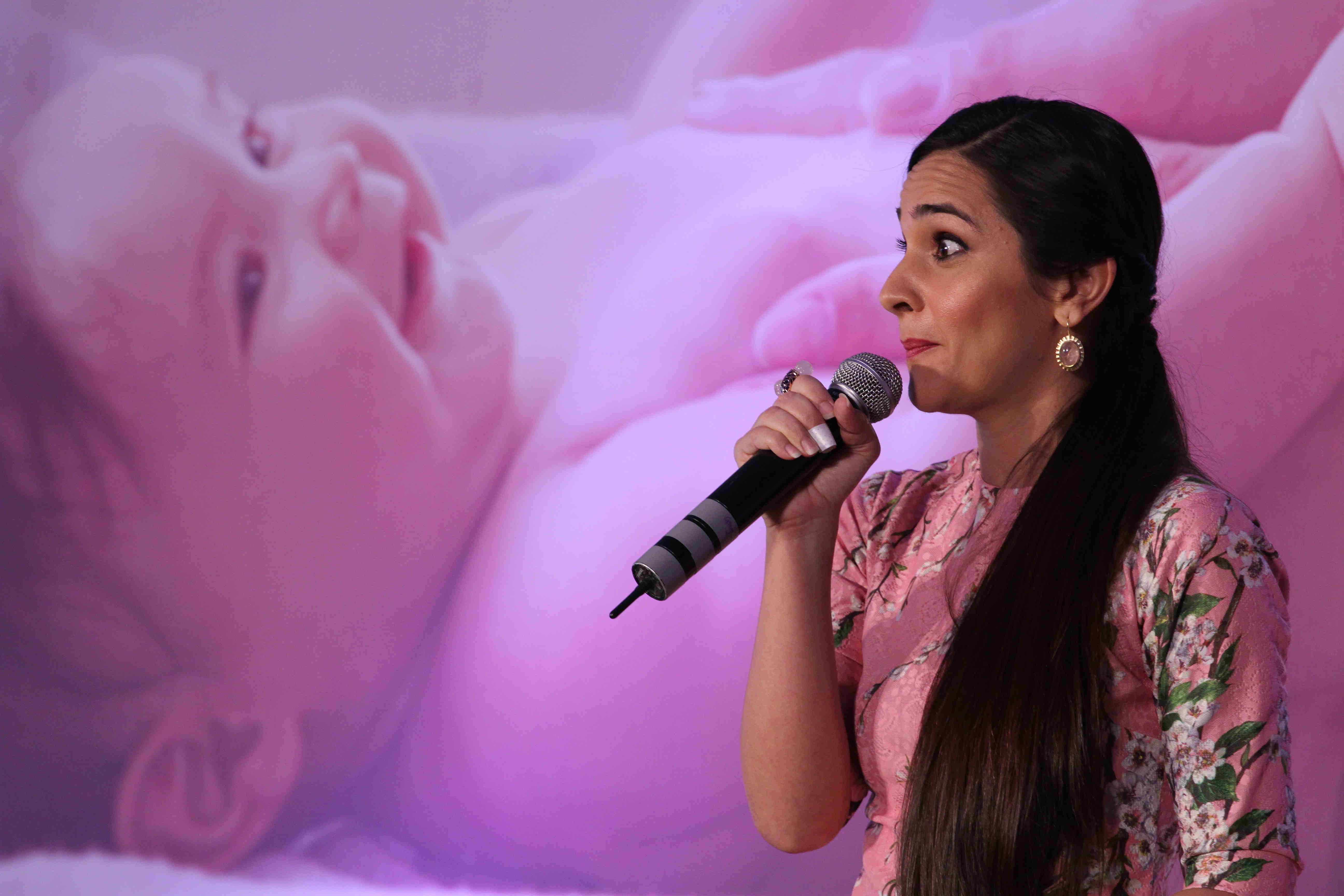 Tara Sharma at Johnson n Johnson Press Conference