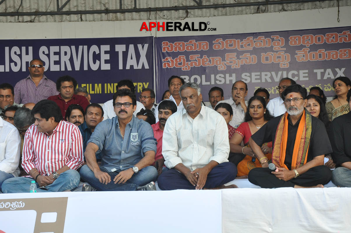 Telugu Film Industry Against Service Tax