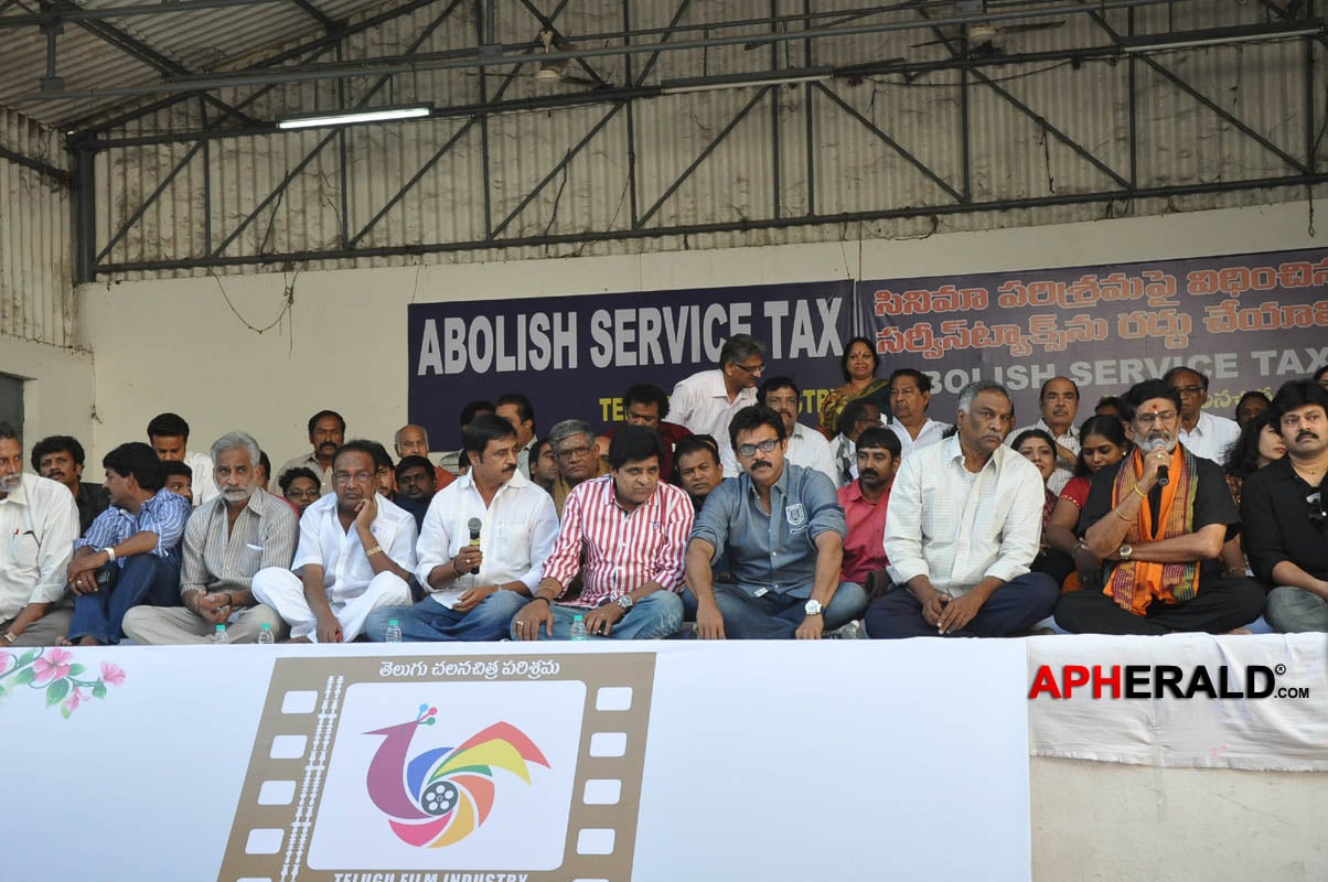 Telugu Film Industry Against Service Tax