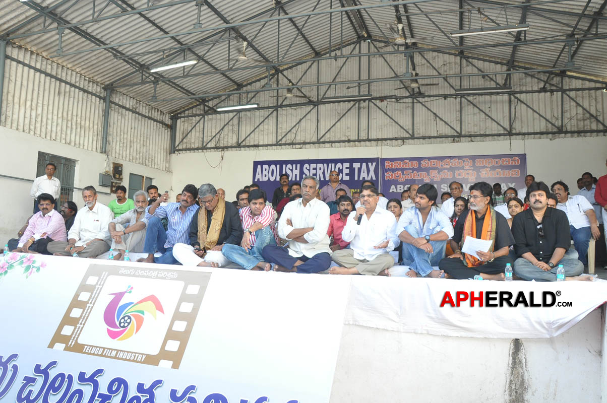 Telugu Film Industry Against Service Tax