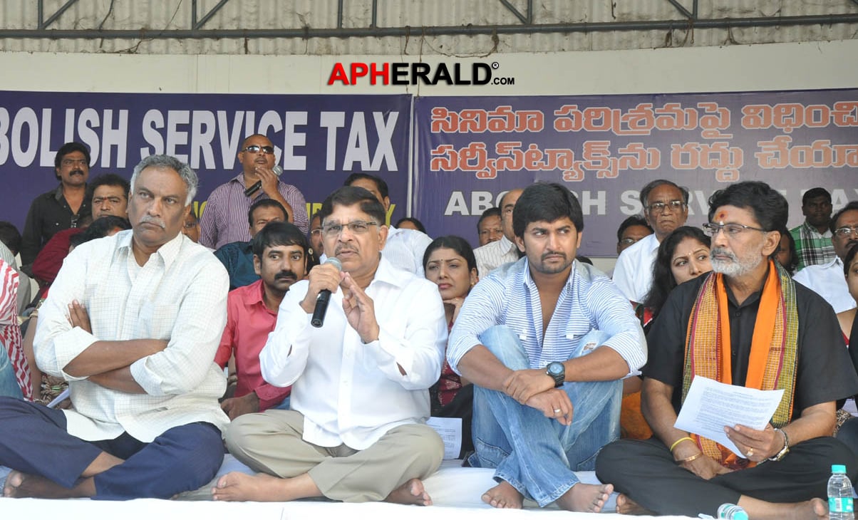 Telugu Film Industry Against Service Tax