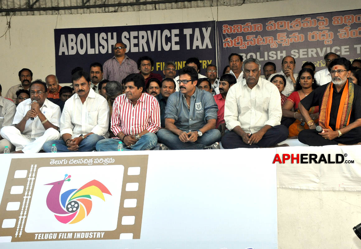 Telugu Film Industry Against Service Tax