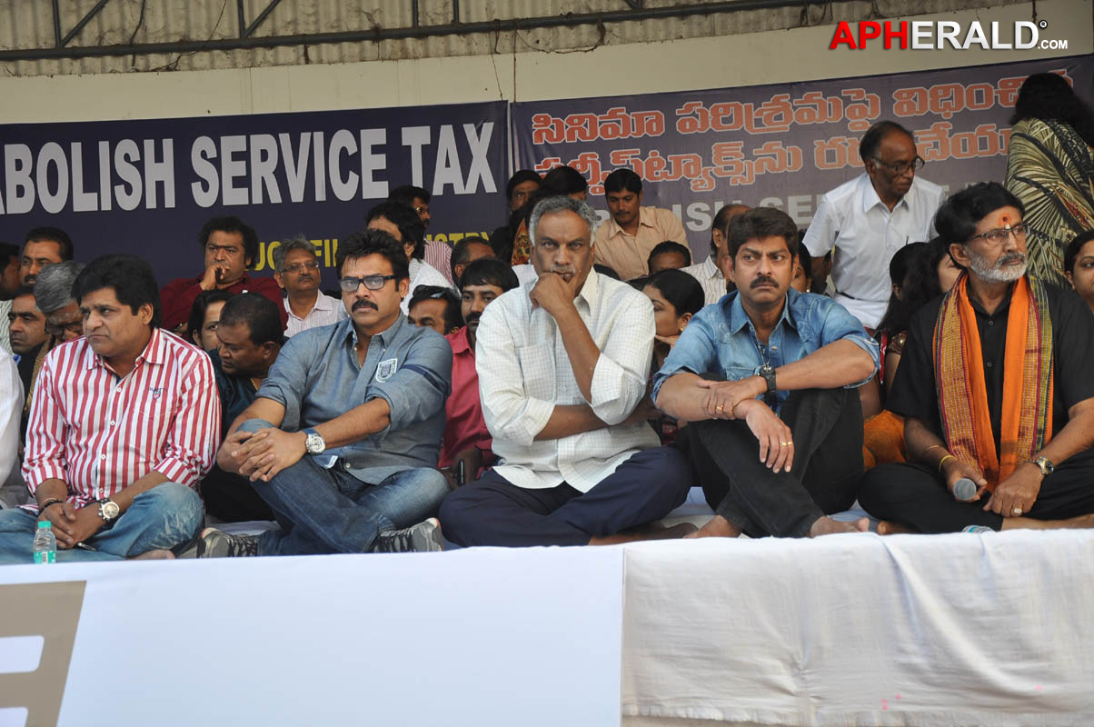 Telugu Film Industry Against Service Tax