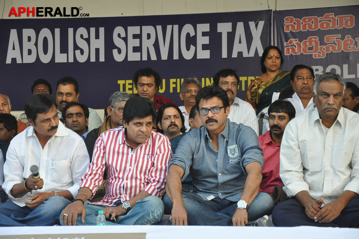 Telugu Film Industry Against Service Tax