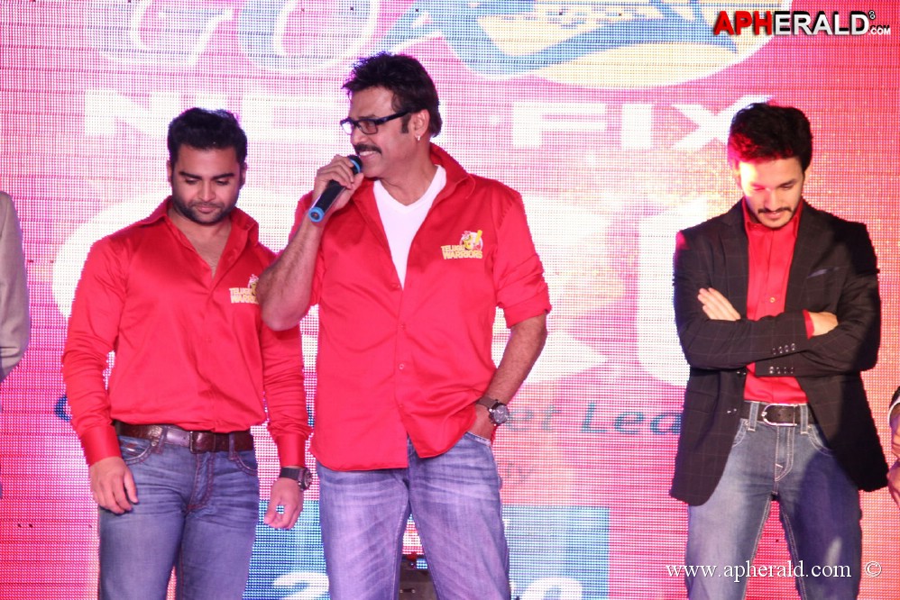 Telugu Warriors CCL Team Logo Launch 1