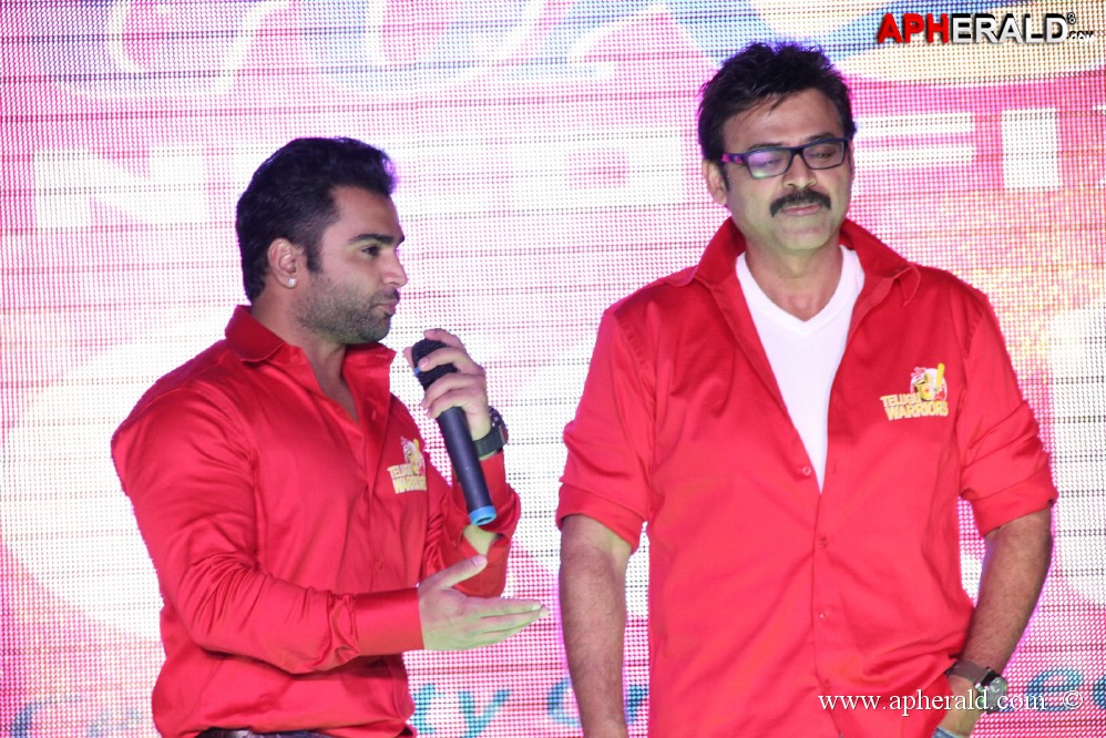 Telugu Warriors CCL Team Logo Launch 1