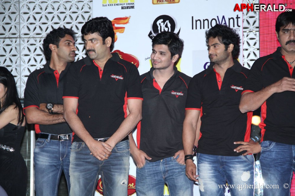 Telugu Warriors CCL Team Logo Launch 1