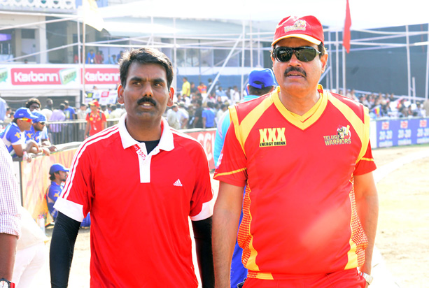 Telugu Warriors Vs Karnataka Bulldozers Match Photos