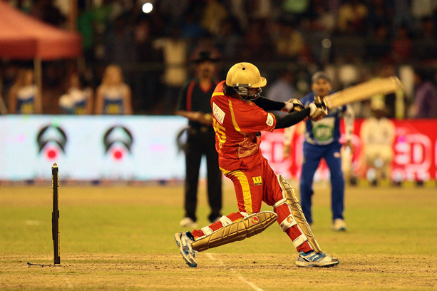 Telugu Warriors Vs Karnataka Bulldozers Match Photos