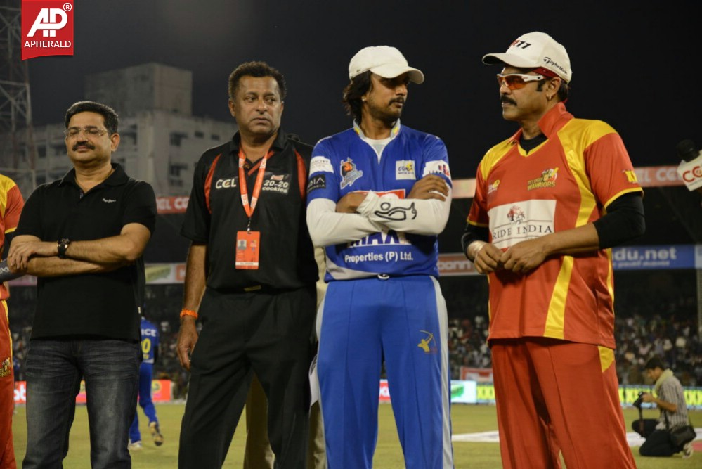 Telugu Warriors Vs Karnataka Bulldozers Match