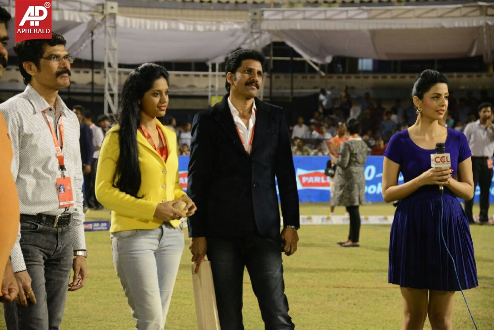 Telugu Warriors Vs Karnataka Bulldozers Match