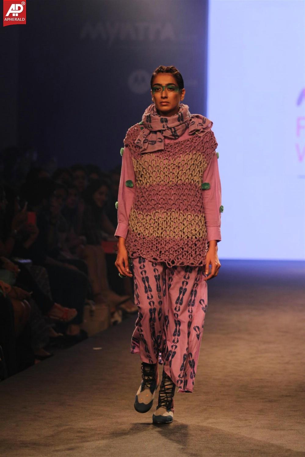 Models Ramp Walk at The Myntra Fashion Weekend 2014