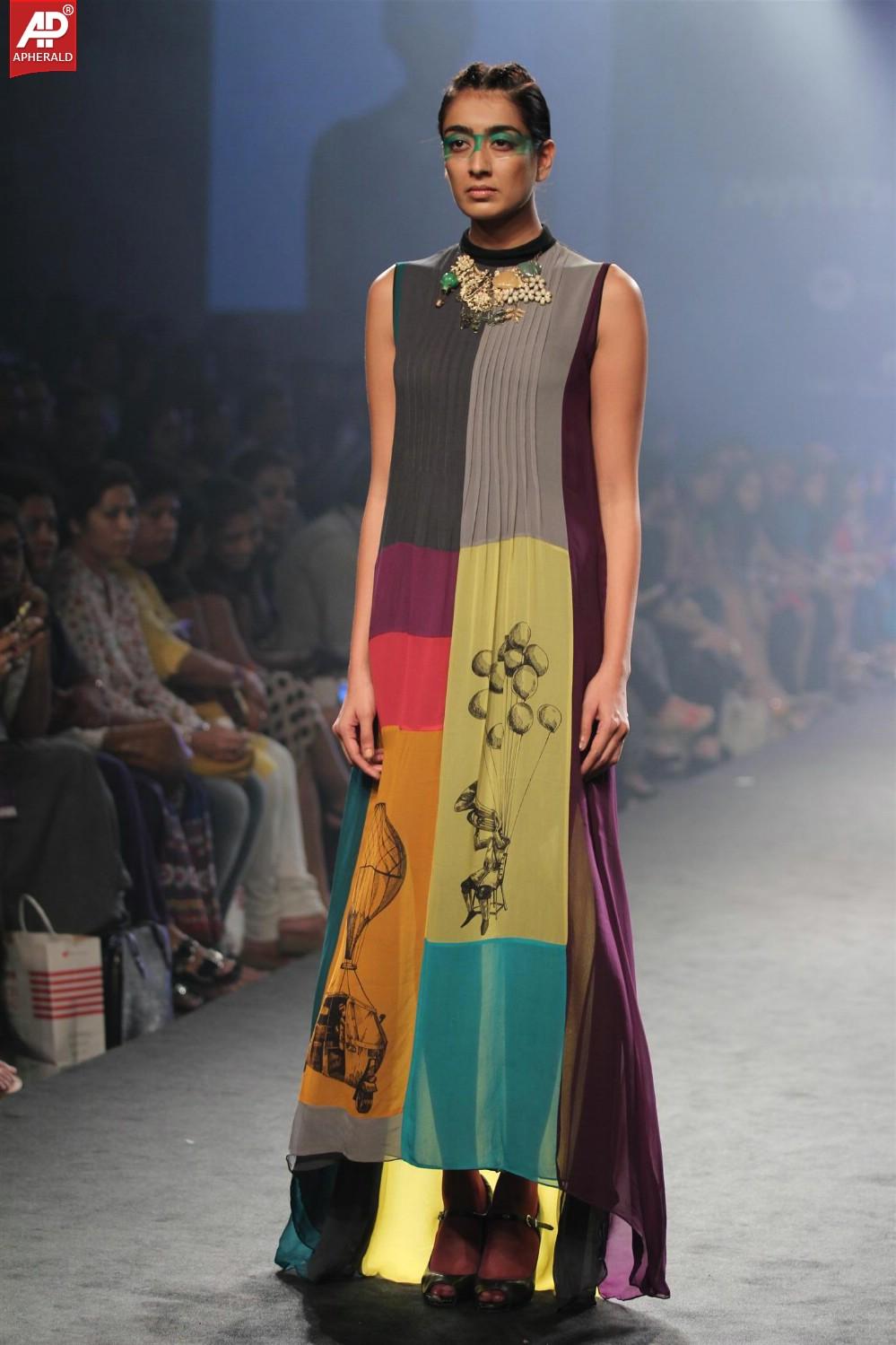 Models Ramp Walk at The Myntra Fashion Weekend 2014