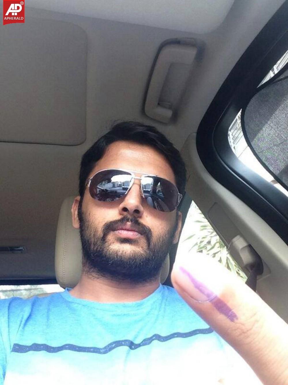 Tolly Celebs Votes for Lok Sabha Election 2014