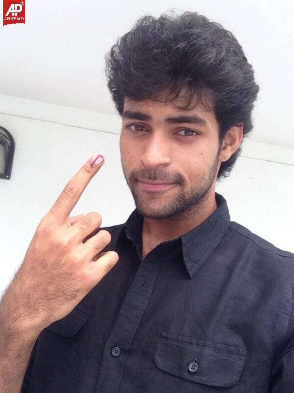 Tolly Celebs Votes for Lok Sabha Election 2014