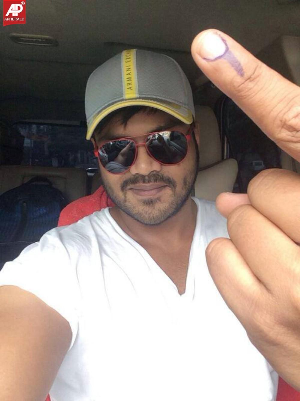 Tolly Celebs Votes for Lok Sabha Election 2014