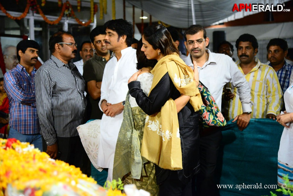 Tollywood Celebs visited ANR