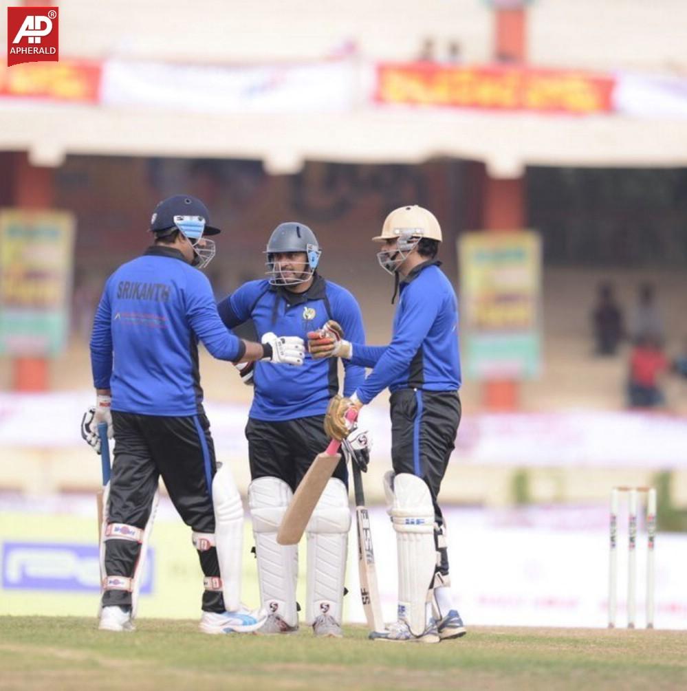 Tollywood Cricket Match at Vijayawada