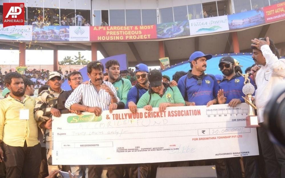 Tollywood Cricket Match at Vijayawada